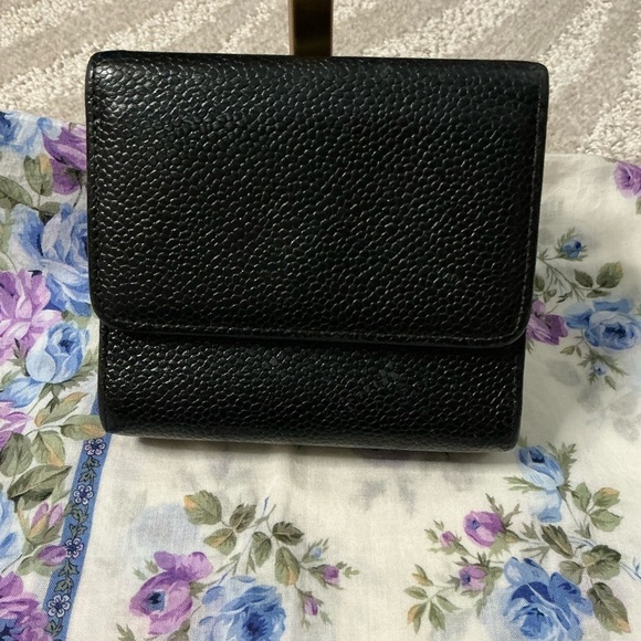 Chanel Black Caviar Bifold Wallet - Picture 10 of 11
